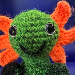 Axolotl Crochet Plush Amigurumi