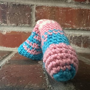 Crochet Packer- Trans Pride