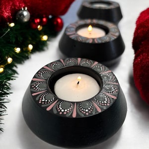 Tealight Candle Holder, Candle Holder, Christmas Table Decor
