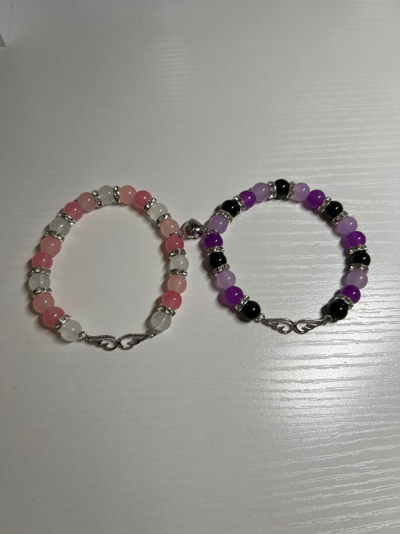 My Melody & Kuromi Matching Bracelets Etsy