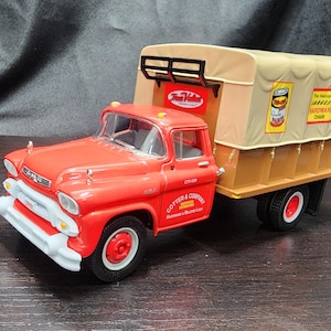 Vintage 1998 - First Gear 1:34 Scale Diecast Model 1958 GMC Cargo Truck - True Value