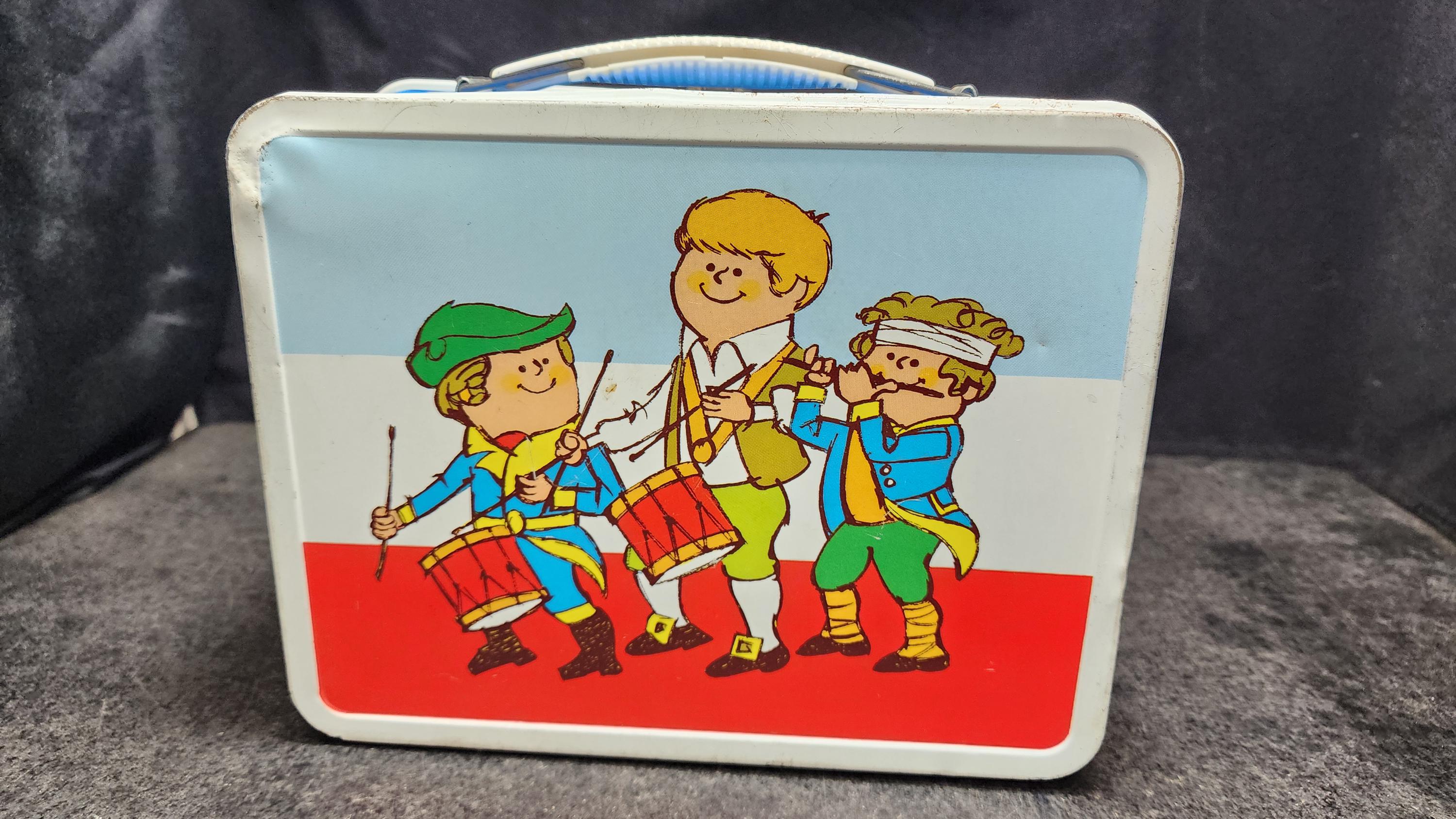 1974 Spirit of 76 Lunchbox - Ohio Art - Drummer and Fife Design
