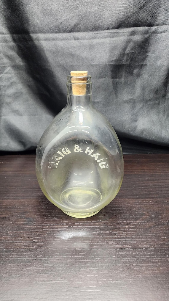 Vintage Haig & Haig Pinch Scotch Whisky Bottle - 1935-1964 Empty