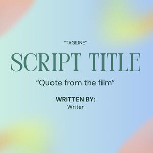 10 Page Fully Customizable Drama/Comedy Pitch Deck