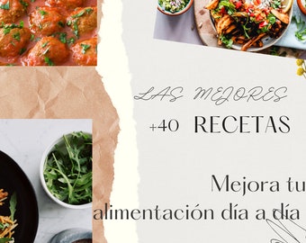 40 Recetas Rápidas y Saludables: Tu Guía Exprés hacia una Alimentación Equilibrada