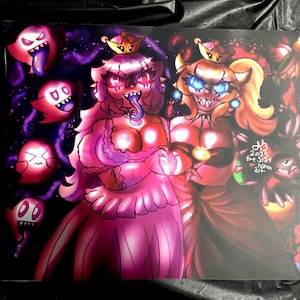 Boosette and Bowsette Print