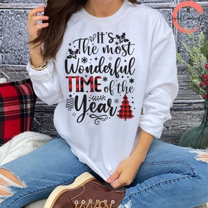 Mooiste tijd van het jaar SVG PNG, Buffalo Plaid SVG, kerstbomen Svg, kerst gezegde Svg, kerstshirt Svg, van het jaar Svg