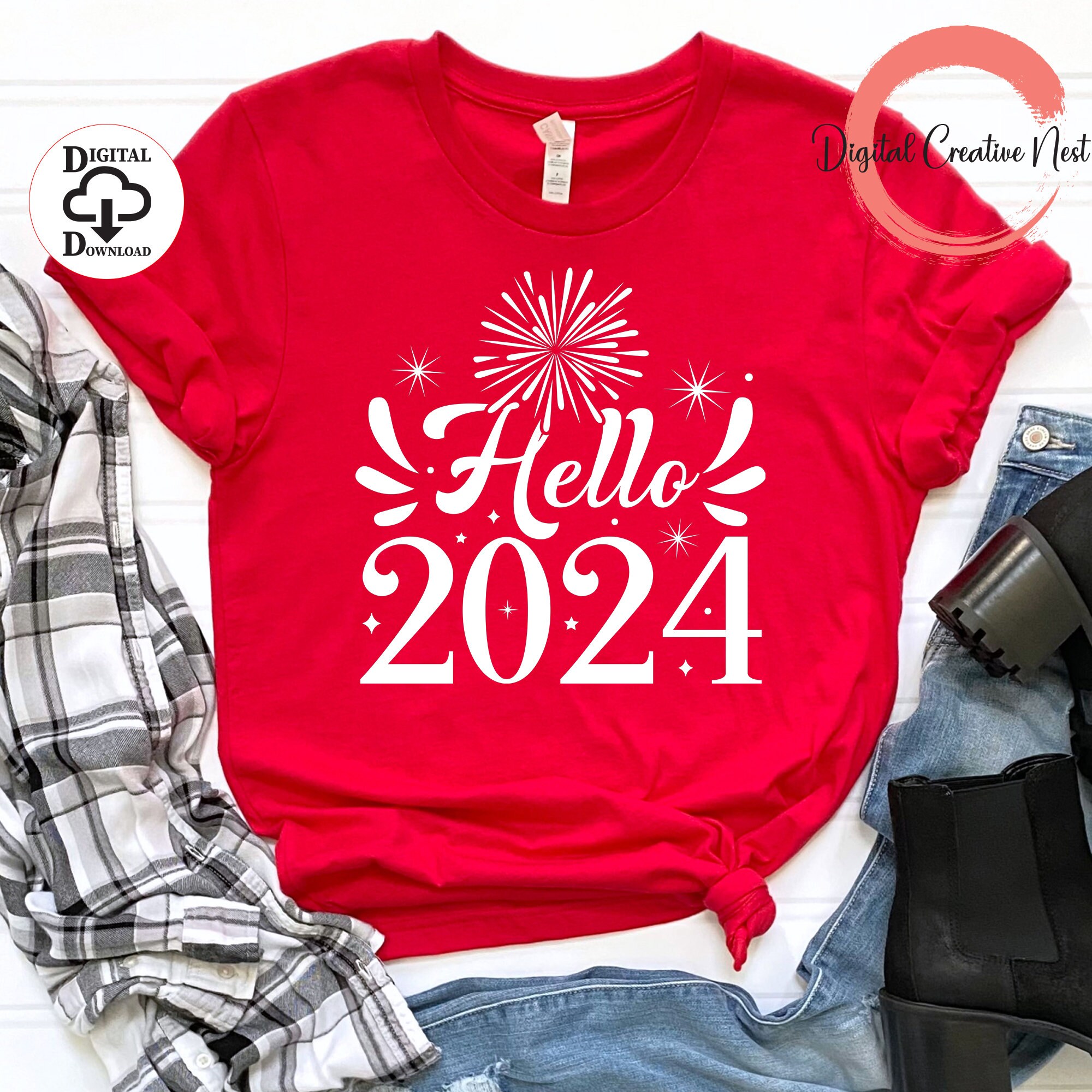 Hello 2024 SVG, Wake Me up 2024 Svg, 2024 Svg, Cheers to 2024