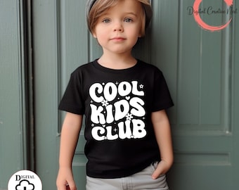 クール キッズ クラブ SVG PNG キッズ シャツ SVG キッド SVG ママ 男の子 SVG ママ 女の子 SVG 赤ちゃんの名言 SVG 新生児 SVG 面白い赤ちゃん SVG クール キッズ カッティング ファイル