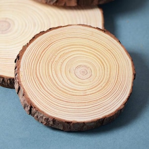 Large Unfinished Wood Slices for Centerpieces 1 Pcs 10-11 inches Natural  Wood centerpieces for Tables Table Decor, Rustic Wedding Centerpieces， Wood