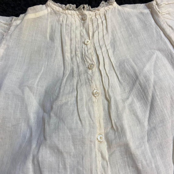 Antique 1890’s Cotton Baby Dress - image 5