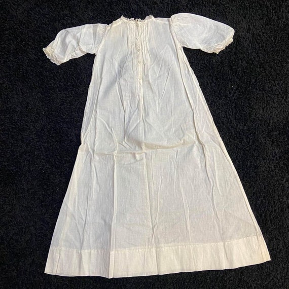 Antique 1890’s Cotton Baby Dress - image 4