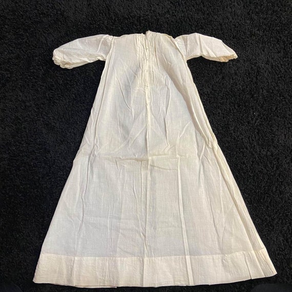 Antique 1890’s Cotton Baby Dress - image 7