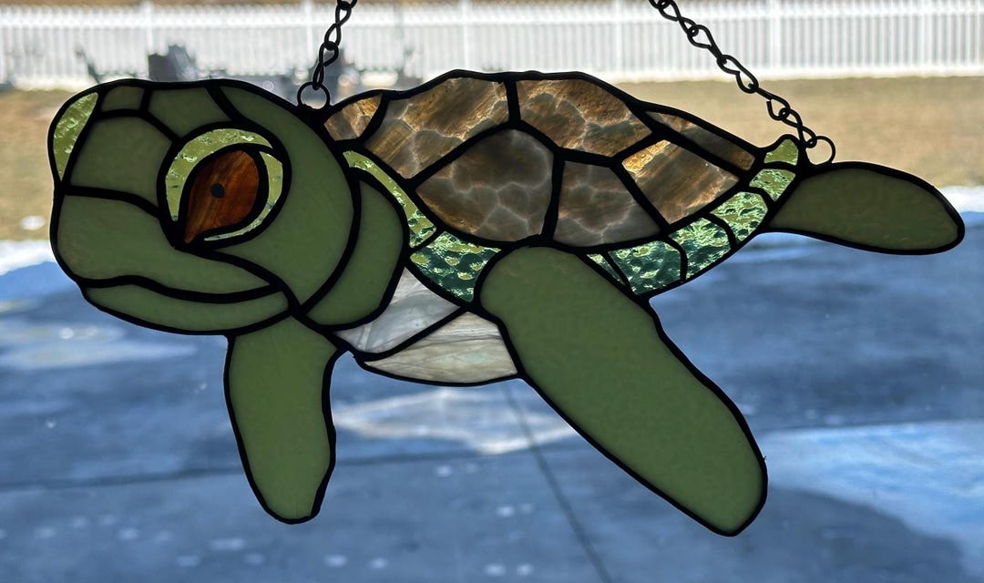 Sea Turtle Suncatcher Pattern - Etsy