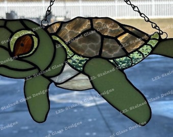Sea Turtle Suncatcher Pattern