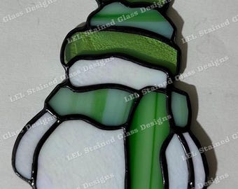 雪だるまパネルシリーズ ステンドグラスパターン - Etsy 日本