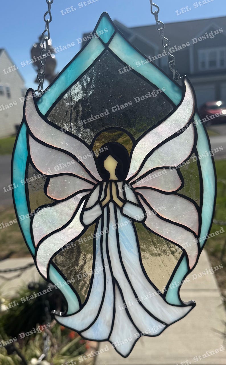 Stained Glass Angel Patternsnull