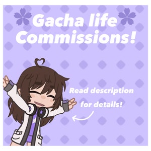 Personajes de Gacha Life editados 