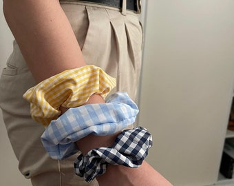 Gingham Scrunchie | Vichy Scrunchie | Chouchou vichy