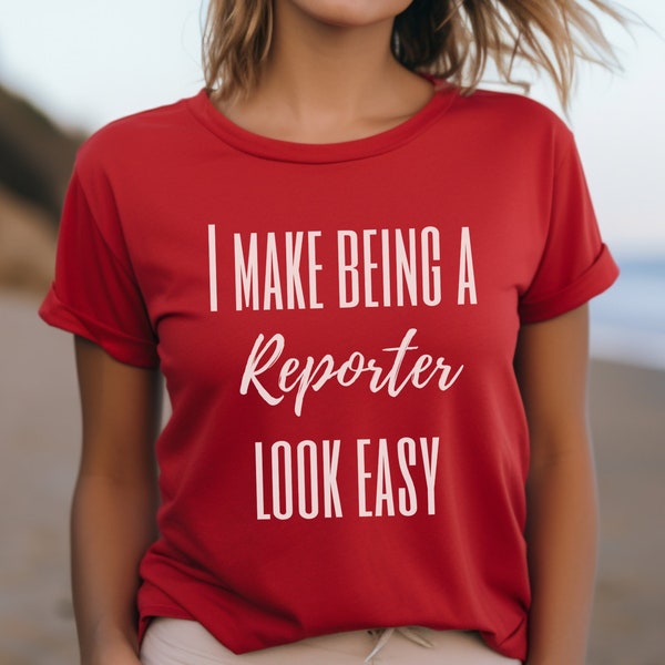 News Reporter Etsy