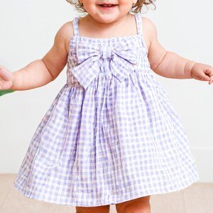 Baby Girl Bow Front Cami Dress Sewing Pattern 0M-9M Baby Dress PDF ...