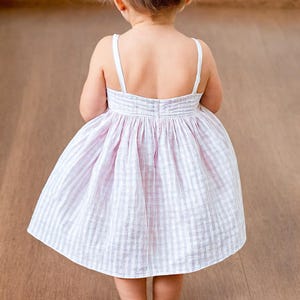 Baby Girl Bow Front Cami Dress Sewing Pattern 0M-9M Baby Dress PDF ...
