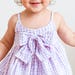 Baby Girl Bow Front Cami Dress Sewing Pattern 0M-9M Baby Dress PDF ...
