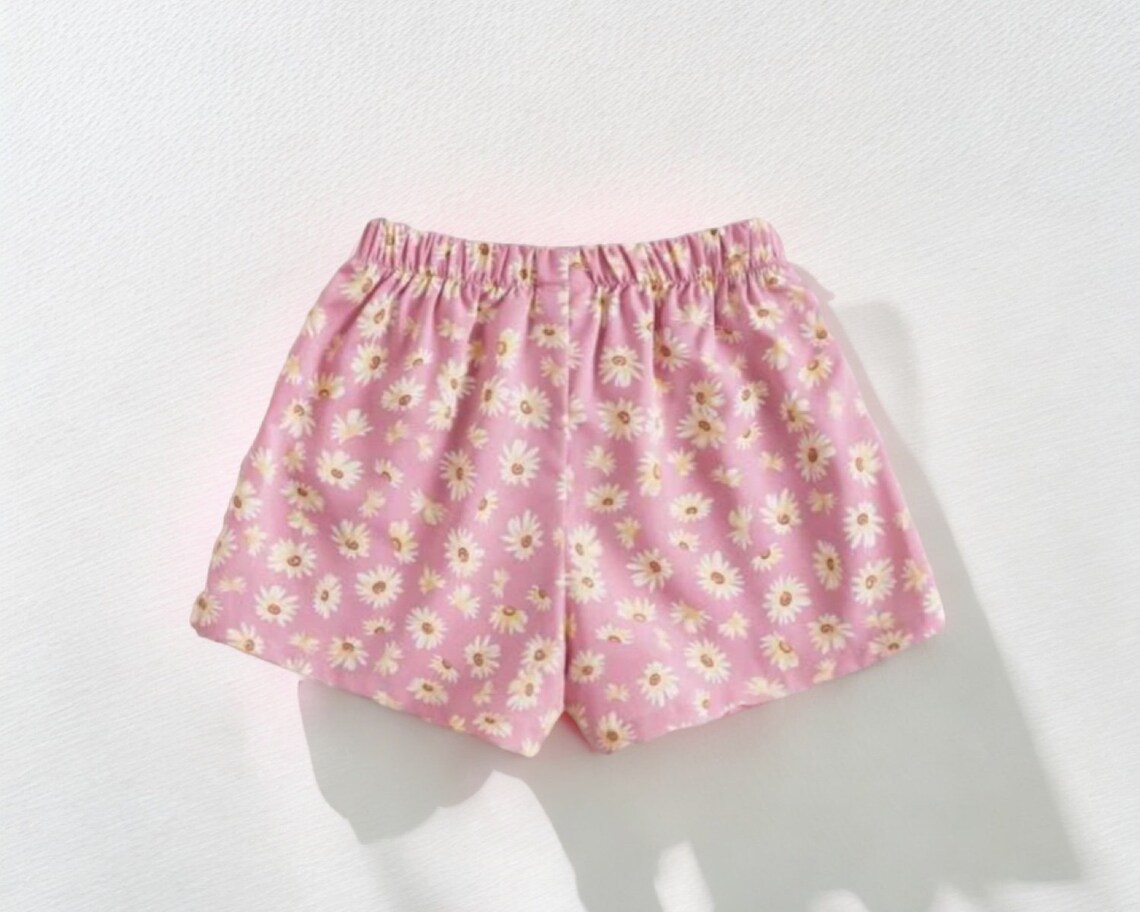 Kids Shorts Sewing Pattern Girls Shorts Pattern 4Y-7Y Elastic Waist ...