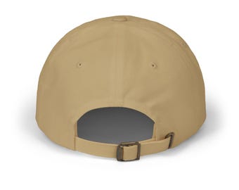 Gorra de béisbol de papá jugador de hockey con dos palos de hockey