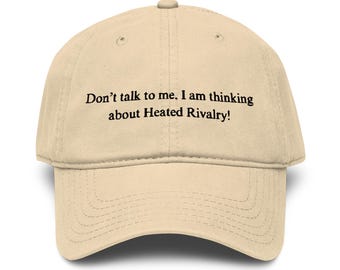 Don’t talk me, I am thinking about Heated Rivalry! (Heated Rivalry) by Judgementally Good Co (Sand)