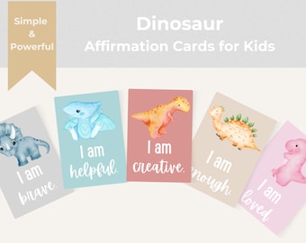 Affirmationskarten für Kinder, positive Affirmationskarten für Kinder, druckbare Affirmationskarten für Kinder, süße Affirmationskarten, Positivitätskarten für Kinder,