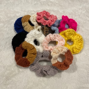 Crochet Scrunchies