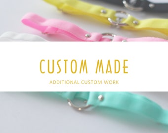 CUSTOM MADE, Additional work, Tailoring to order, Sewing to order, Handmade clothing, Handmade lingeries, Festival and Rave Accessories