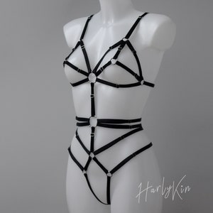 Lingerie Harness Bodysuit LUNA