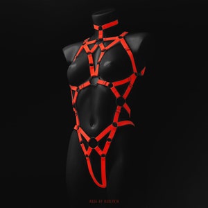 Rave Body Neon, Rave Outfit, Tanz Outfit, Rave Neon Kostüm, Festival Kleidung, Harness Festival, Festival Dessous, Burning Man Outfit