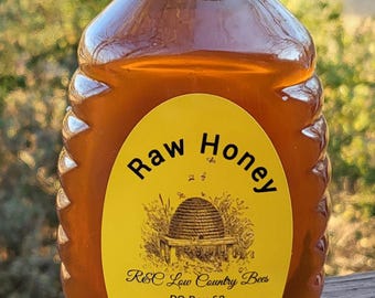 100% Local Raw Honey 16 oz (1lb)