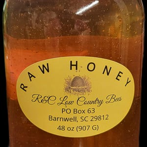 100% Local Raw Honey 48 oz