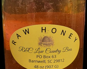 100% Local Raw Honey 48 oz