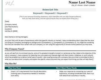 Cover Letter for Creatives