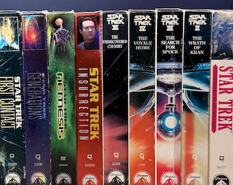 Star Trek 25th Anniversary Collection ~ New Sealed 5 VHS Movies