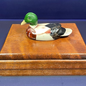 Boucle De Ceinture Collector 1981 - Timbre De Conservation "Canard Colvert" $7.50 - Par American Legends