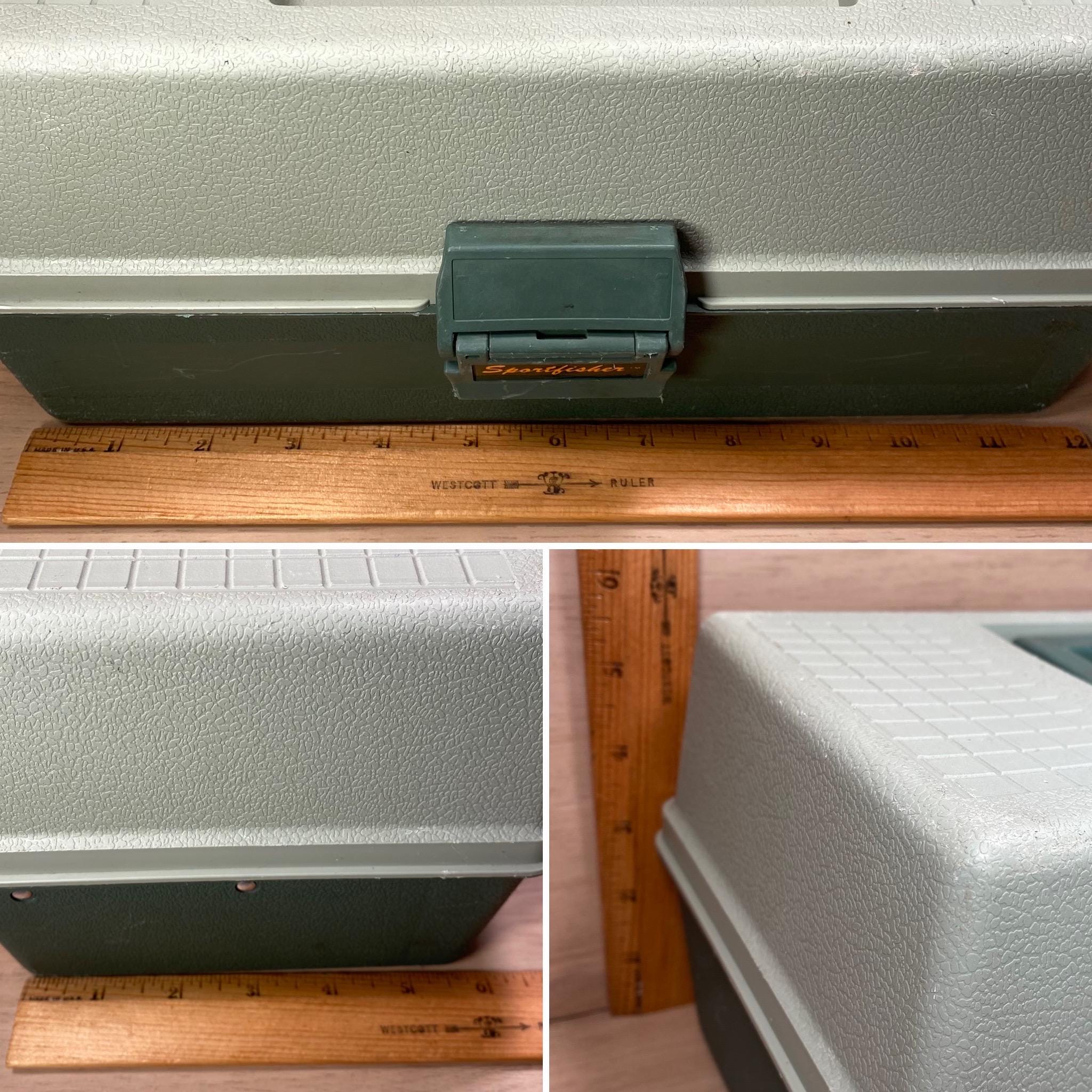 ヴィンテージ スポーツフィッシャー 52 タックルボックス：折りたたみ