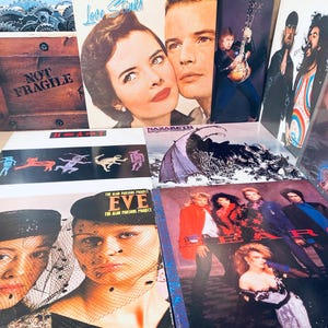 Vintage 70s 80s Records Classic Rock Vinyl Records Vintage Music Gift for Classic Rock Enthusiasts Music Blast from the Past!
