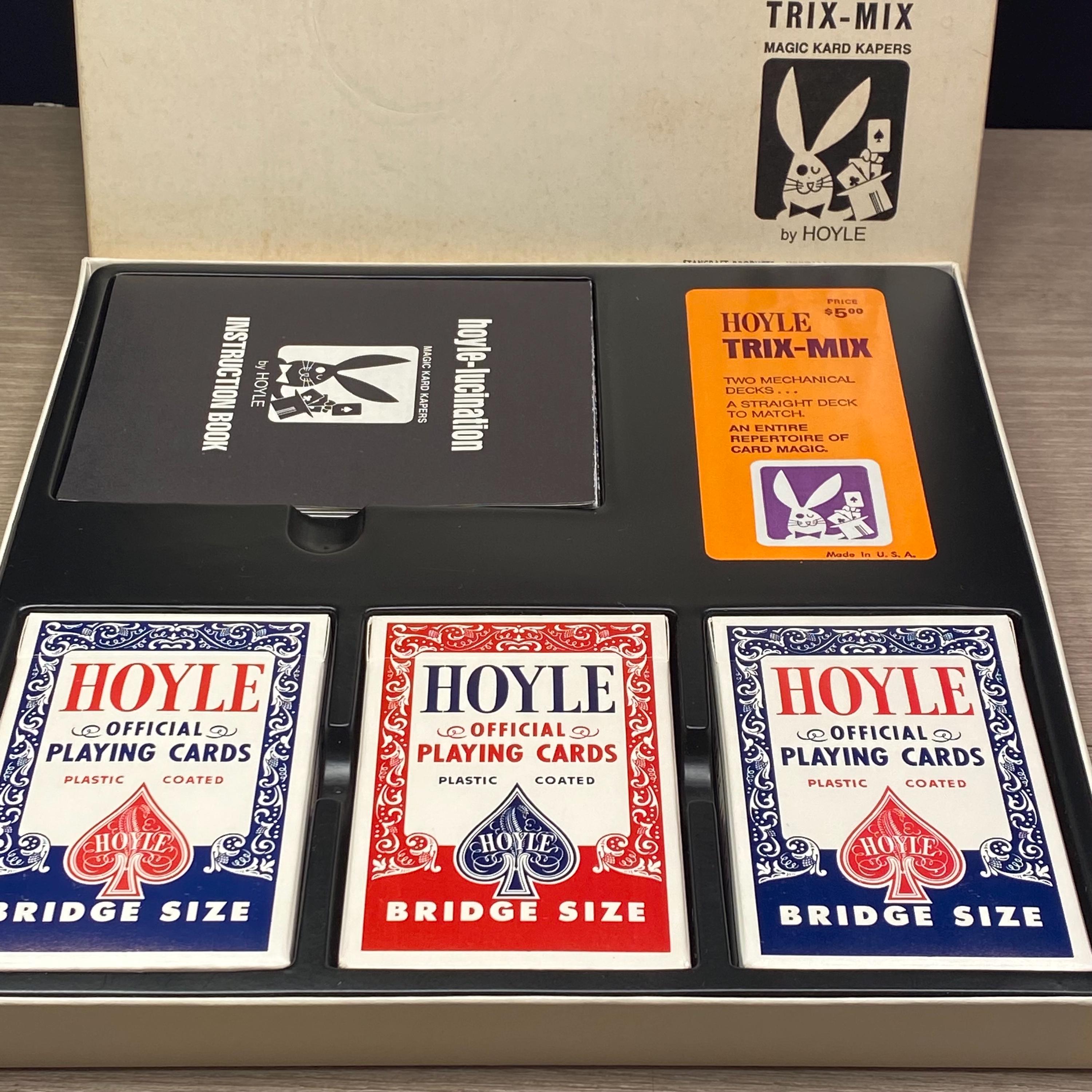 Vintage Hoyle TRIX-MIX Magic Card Set | 1971 Stancraft, Complete - Etsy