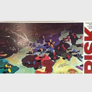 Vintage 1980 Risk Board Game - Parker Brothers World Conquest Board Games Ready To Play!