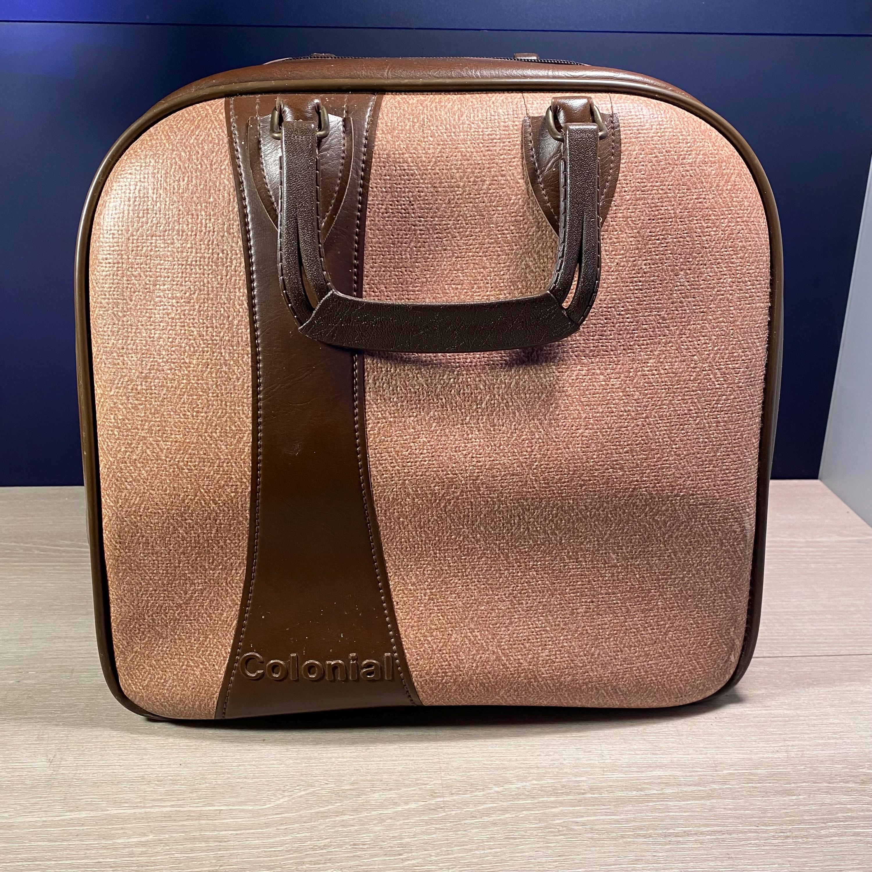 Vintage Bowling Bag: Retro Colonial Faux Leather 1-ball Carrier - Etsy