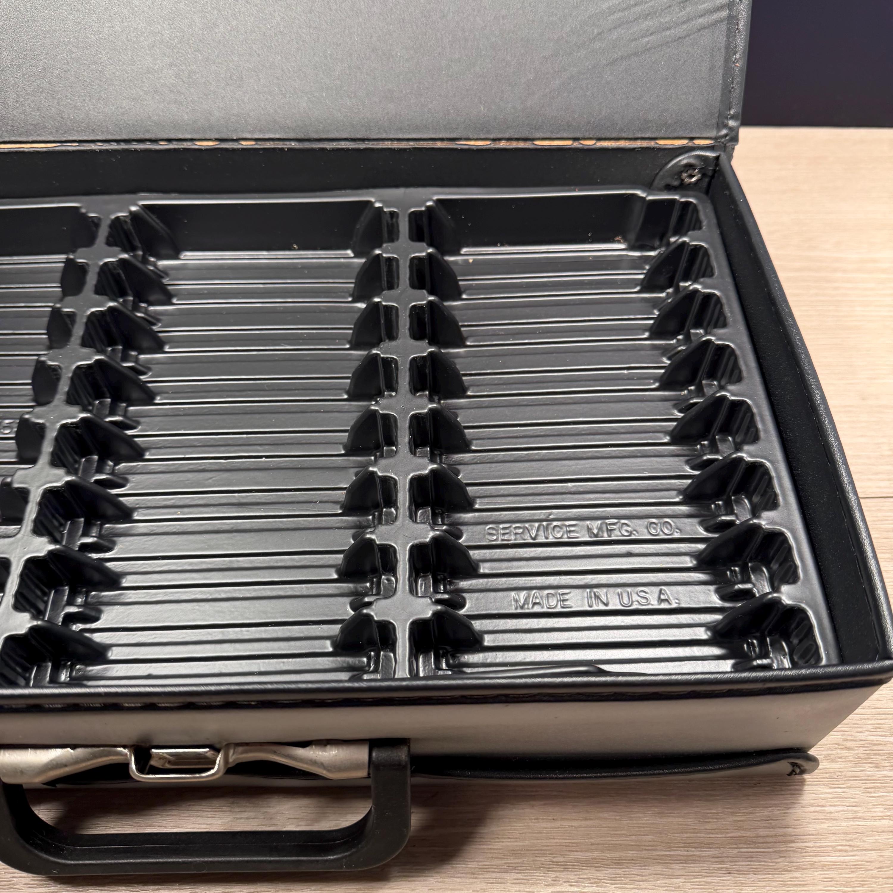Vintage Cassette Tape Case Retro 80s Storage, Holds Over 20
