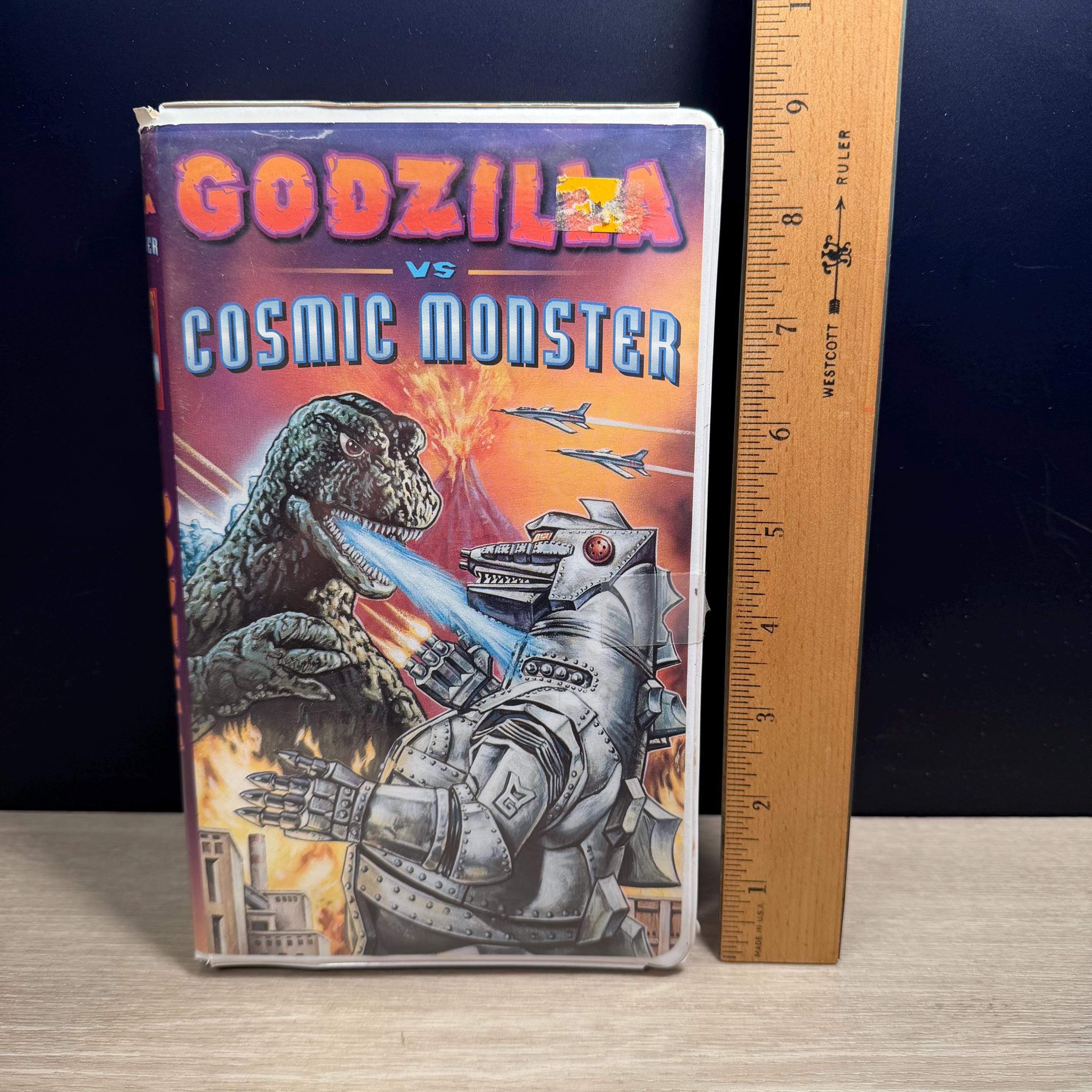 Rare 1991 Godzilla Vs. Cosmic Monster VHS - UAV Gold Edition for