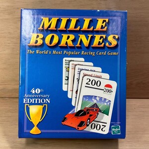 Vintage Mille Bornes racekaartspel, Hasbro 2002, 100% complete vintage kaartspellen