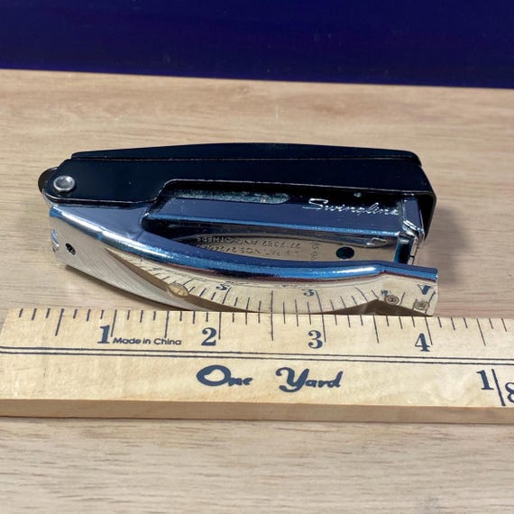 Vintage Swingline 99 Plier Stapler: Retro Office Desk Tool, Made